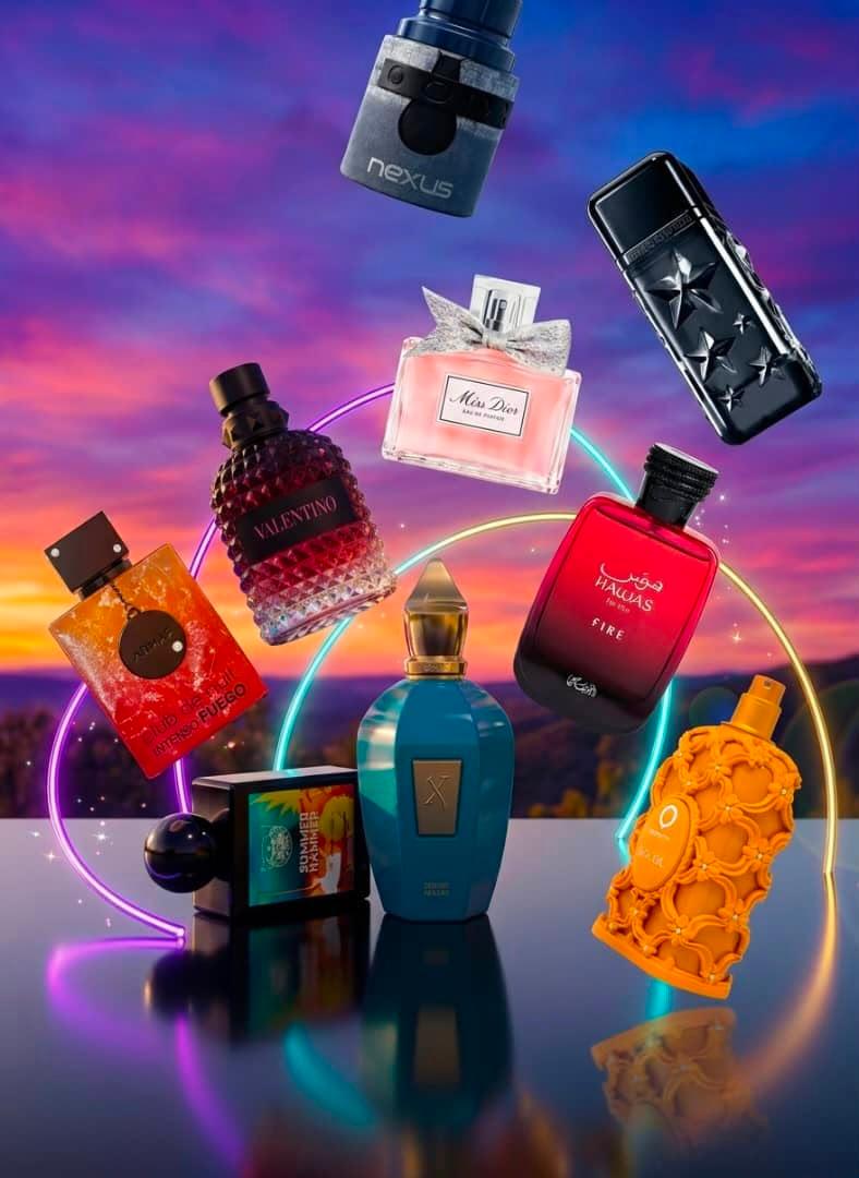 Colección de perfumes exclusivos